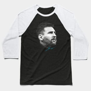 Lionel Messi Baseball T-Shirt